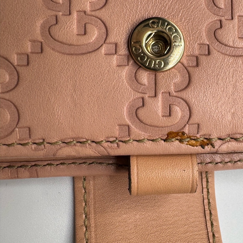 EUC GUCCI Vintage 2008 Pink Leather Guccisima Agenda/Planner - Picture 14 of 14